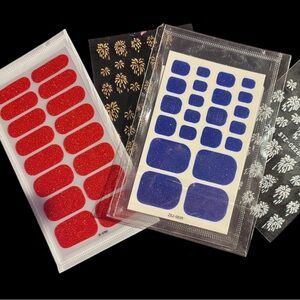 Glitter and Sparkle Nail Wrap Set